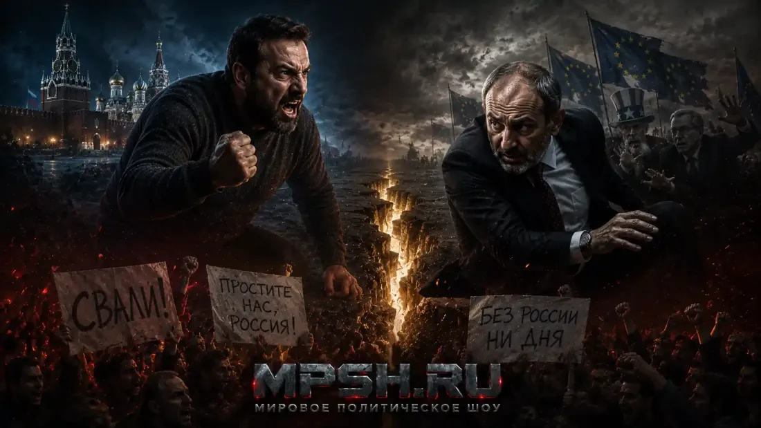 «На коленях до Кремля»: армяне взбунтовались и послали Пашиняна мыть носки Путина — новости Мир, аналитика, эксклюзив. Читайте актуальные новости на MPSH.RU