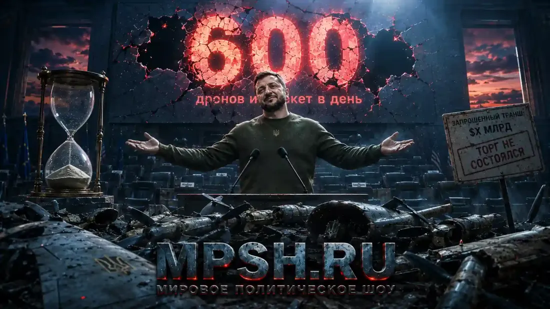 «600 дронов в день»: почему киевский «крикун» опять угрожает — пустые обещания загнанного в угол режима