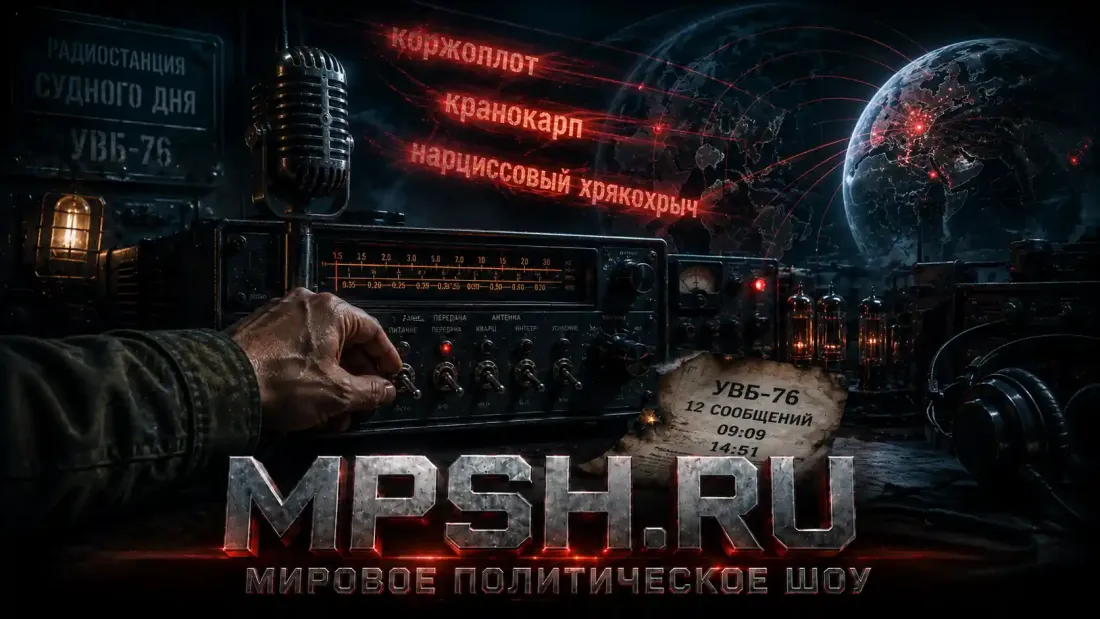 «Мелкий нарциссовый хрякохрыч»: радиостанция Судного дня выдала код на Зеленского?