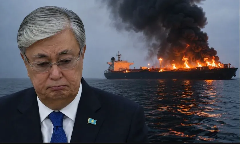 Украинские дроны атаковали танкер с казахстанской и американской нефтью Токаев звонит Трампу?