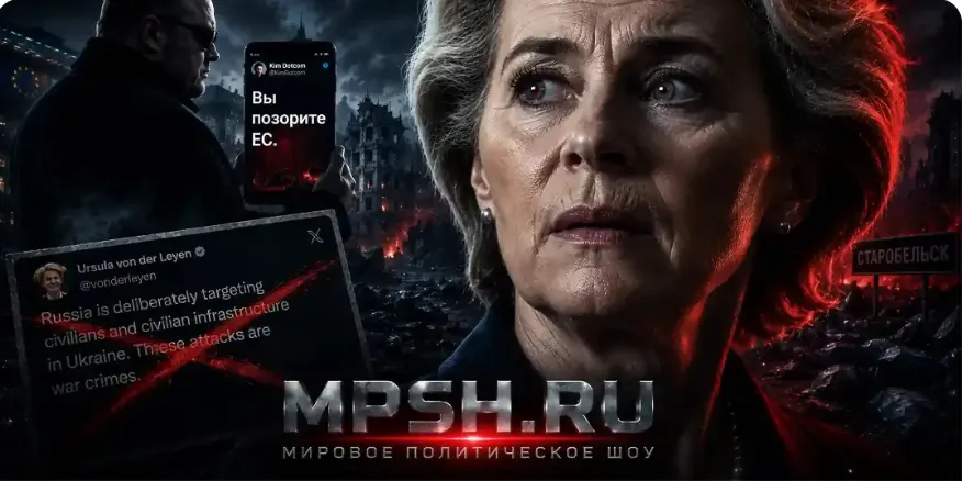 Прозрение в Брюсселе: Фон дер Ляйен наконец заметила то, что Россия знала всегда