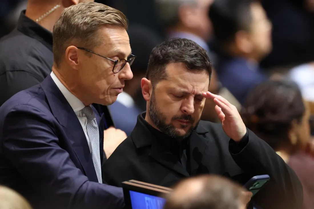 Паника в ООН: Стубб показал Зеленскому телефон, от которого глава киевского режима схватился за голову