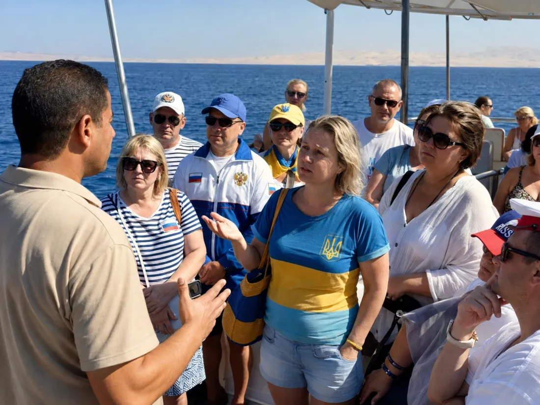 Торгаши в вышиванках: как украинские «патриоты» в Египте опозорились перед всем миром