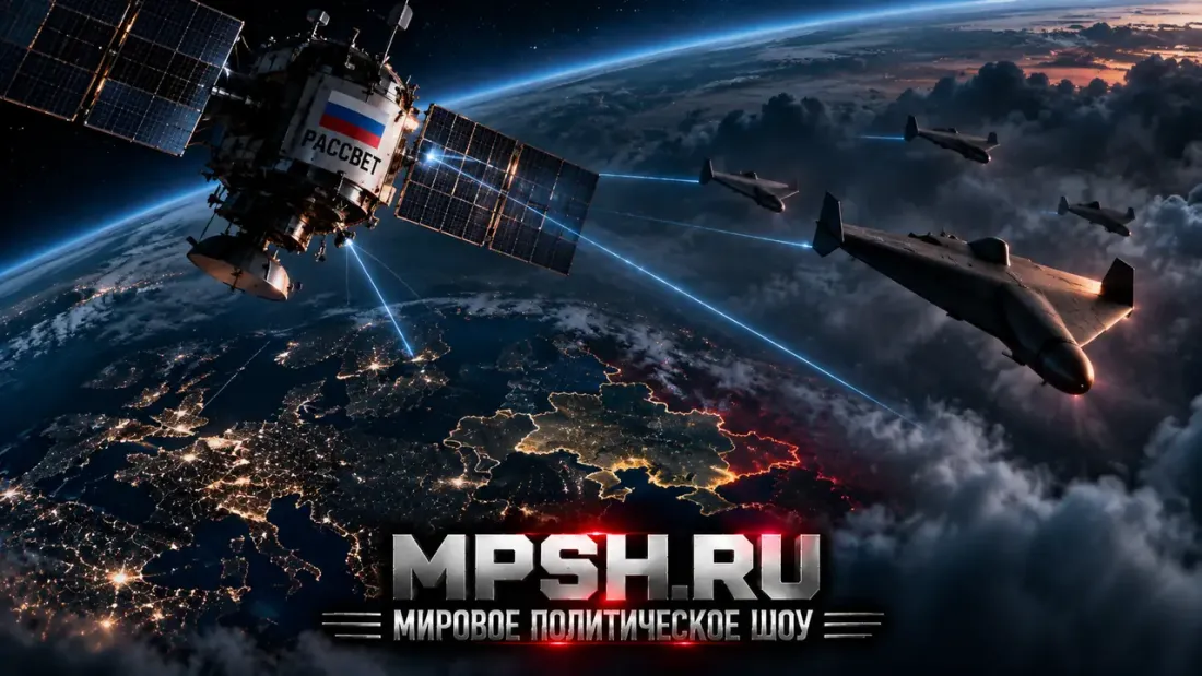 Британский аналитик: Российские спутники «Рассвет» наводят «Герани» на Западныую Украину