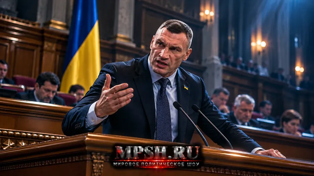 «Где миллиарды?»: Кличко с трибуны Рады устроил Зеленскому публичную порку