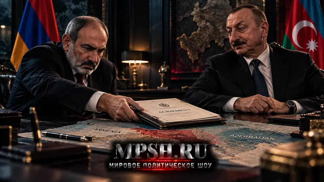 Пашинян передвинул границы и назвал это «миром». Армения теряет землю, а он теряет последних союзников